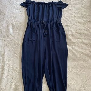 Michael Kohrs Navy Jumpsuit - Size XL